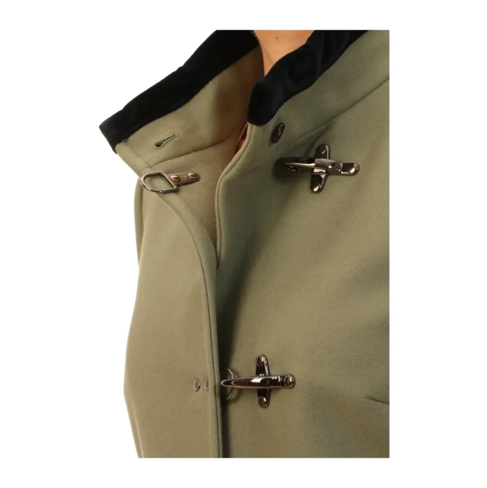 Cappotto Verde in Lana