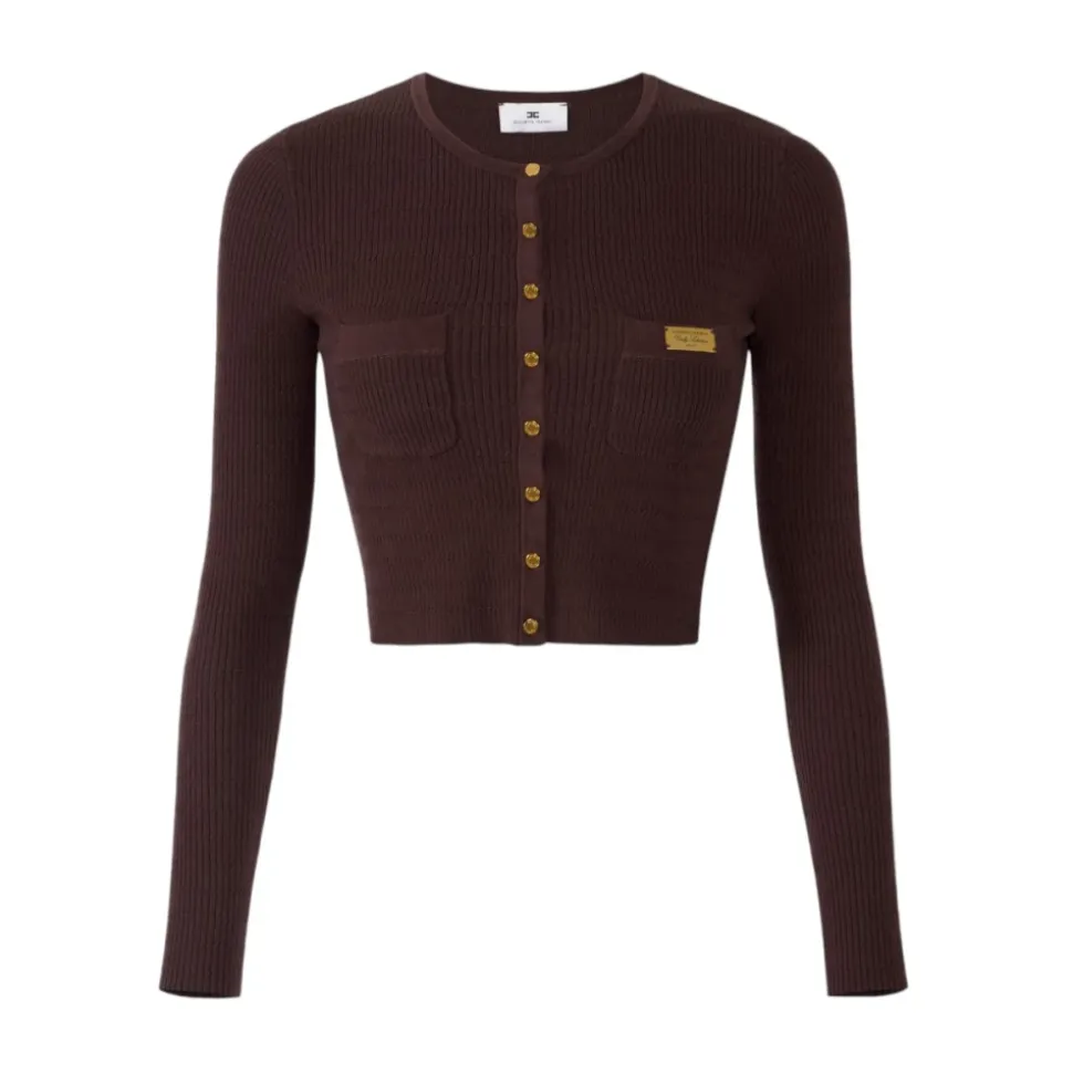 Cardigan in Maglia Micro-intrecciata