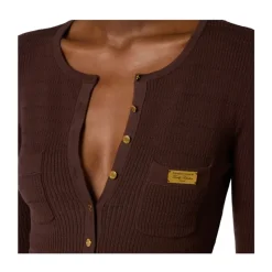 Cardigan in Maglia Micro-intrecciata