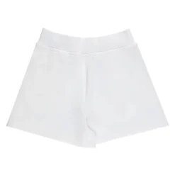 Caterina Check-Trim Cotton Shorts