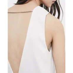 Chain-detail Mini Dress