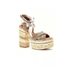 Chelsea Scarf Platform Heel