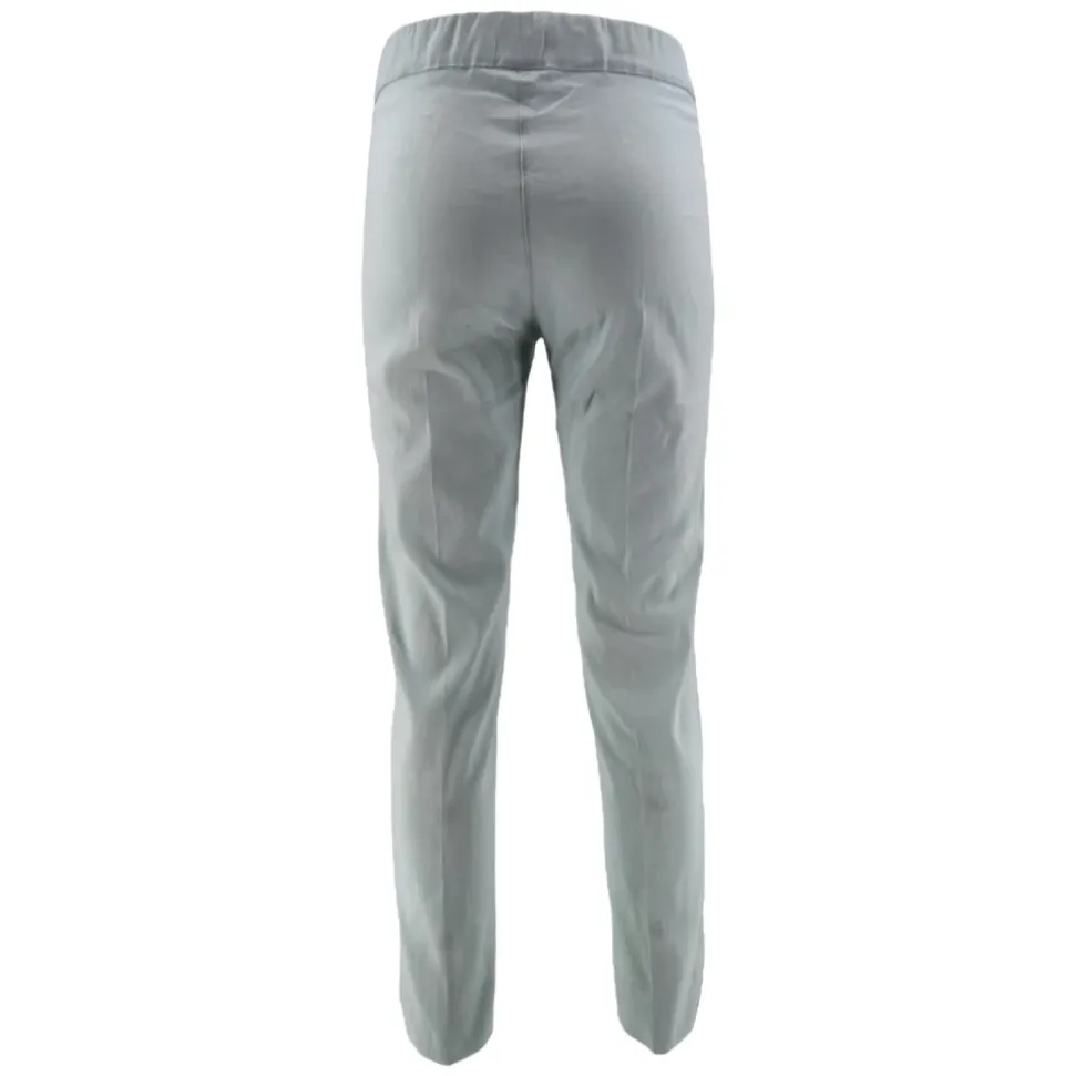 Chinos Slim in Lino Elastico