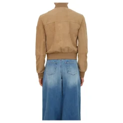Choisya Suede Bomber
