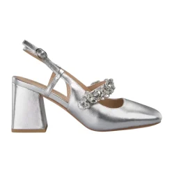 Cinturino per scarpe con tacco dettaglio in strass