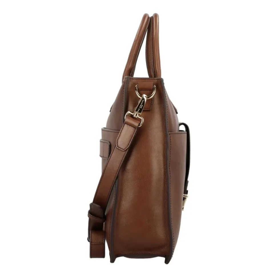 Classica Borsa Messenger in Pelle Marrone Unisex