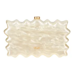 Clutch in Acrilico Avorio Perla