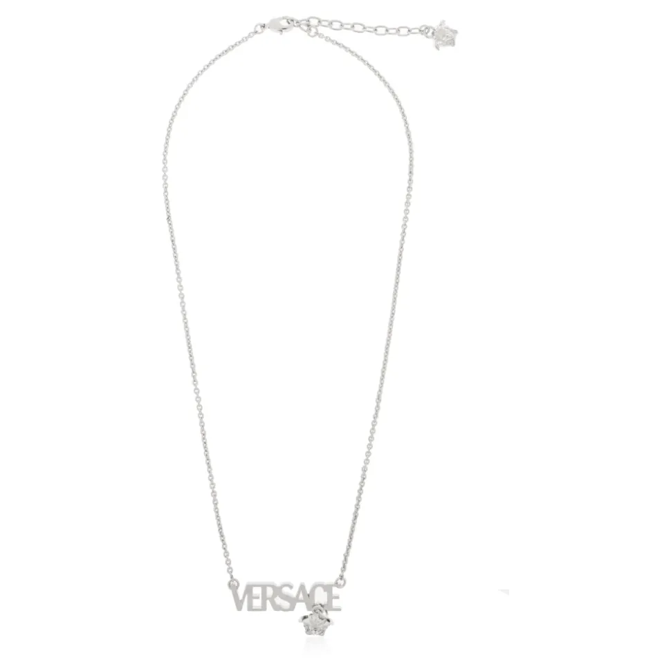 Collana con Pendente a Forma di Logo