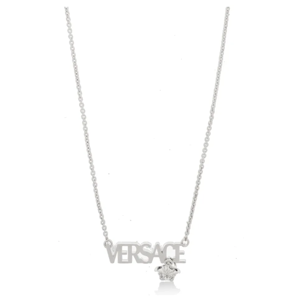 Collana con Pendente a Forma di Logo