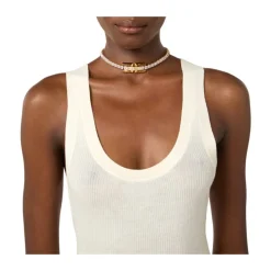 Collana con Strass e Logo