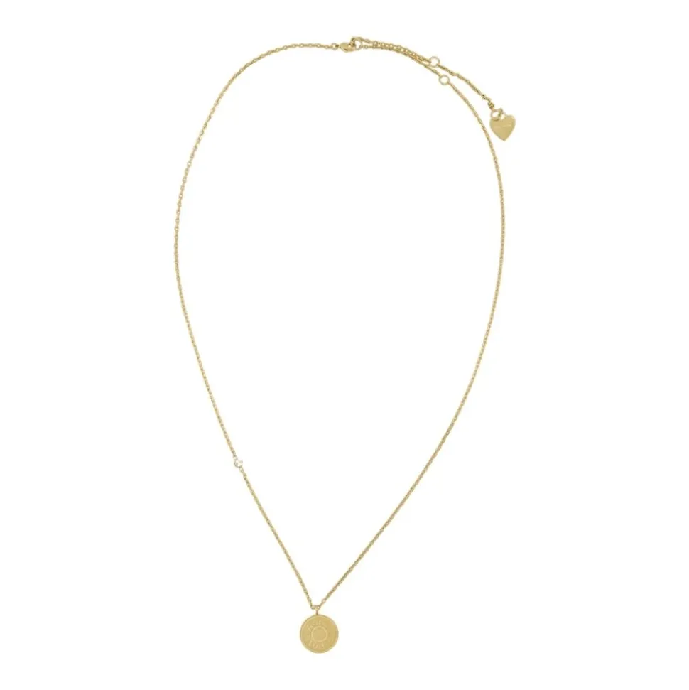 Collana in Denim con Rivetti in Ottone