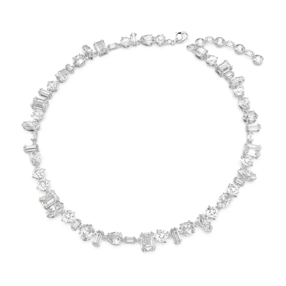 Collar de Cristal Gema Blanco