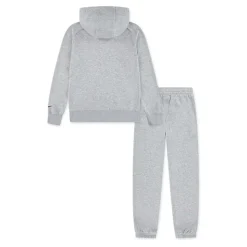 Completo con felpa con zip e pantaloni da jogging