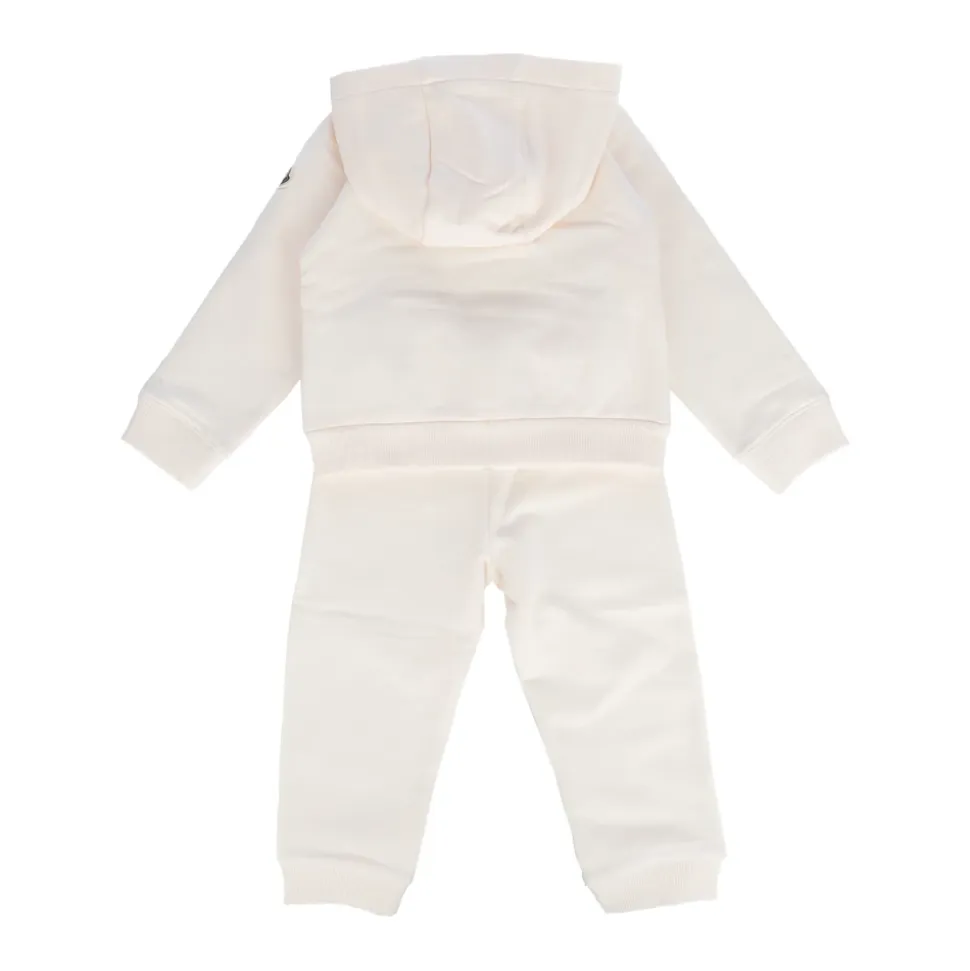Completo Sportivo in Cotone con Logo a Cuore Ricamato
