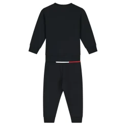 Completo Sportivo in Cotone con Bordo Tricolore