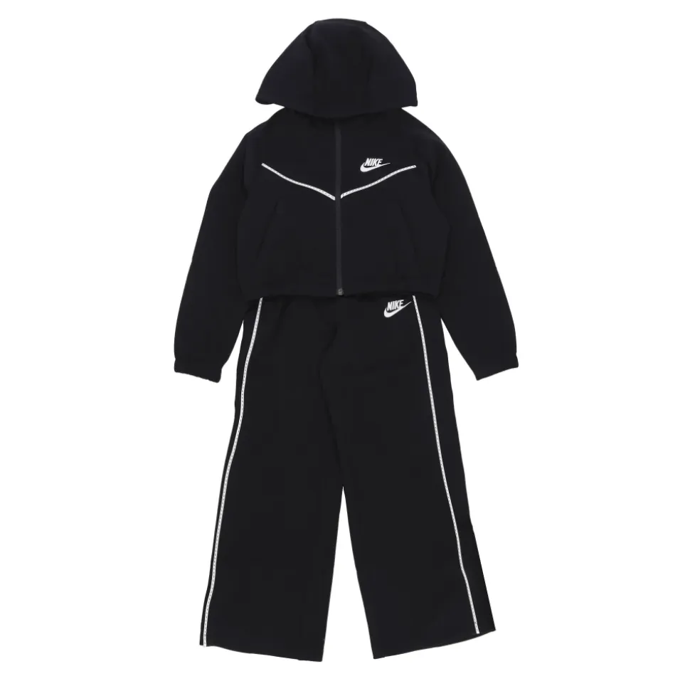 Completo tuta sportiva con zip