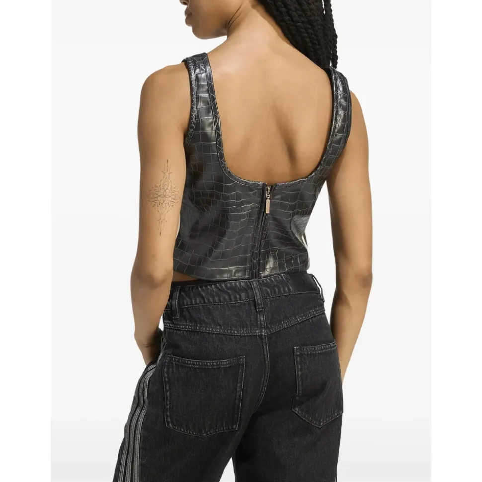Corsetto in ecopelle