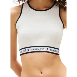 Cropped Extra Slim Knit Tank Top