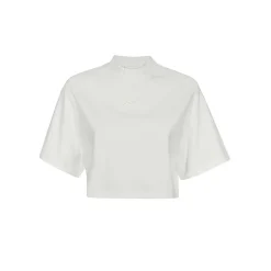Crop top in cotone