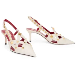 Décolleté Rockstud in pelle