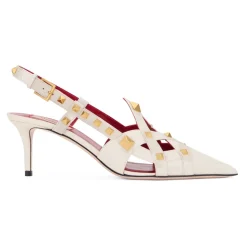 Décolleté Rockstud in pelle