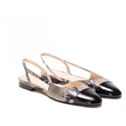 Décolleté Slingback a punta con dettaglio