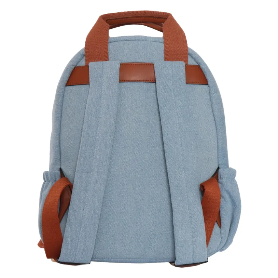 Denim Backpack