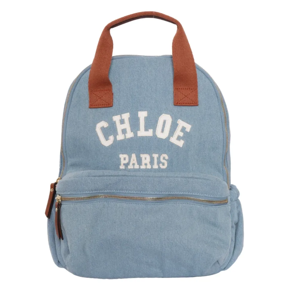 Denim Backpack