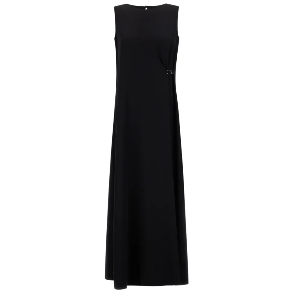 Diagonal Fluid Dress
