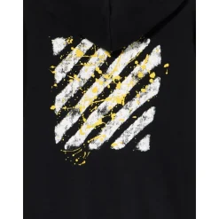 Diagonal Splat Hoodie