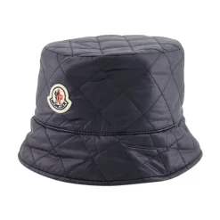 Diamond-Quilted Padded Bucket Hat