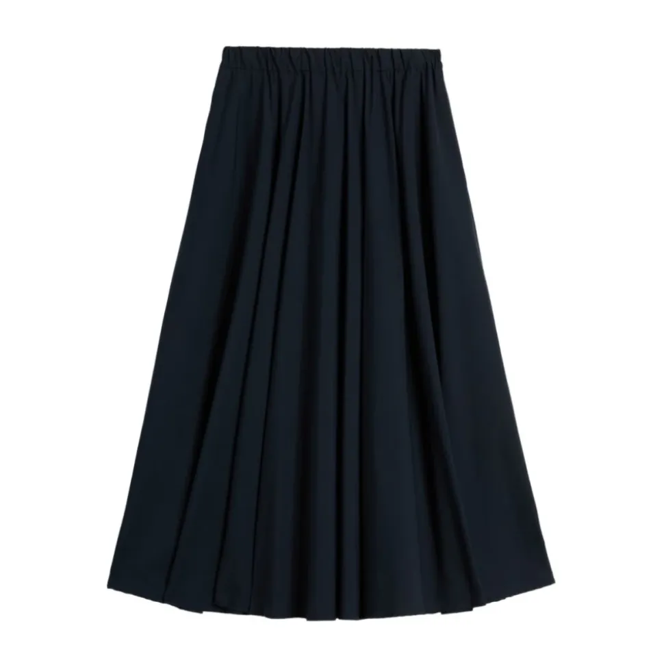 Elasticated-Waistband Skirt