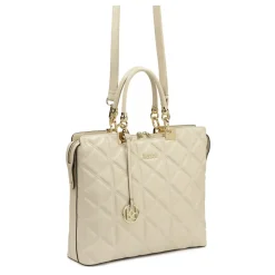 Elegante borsa in pelle trapuntata