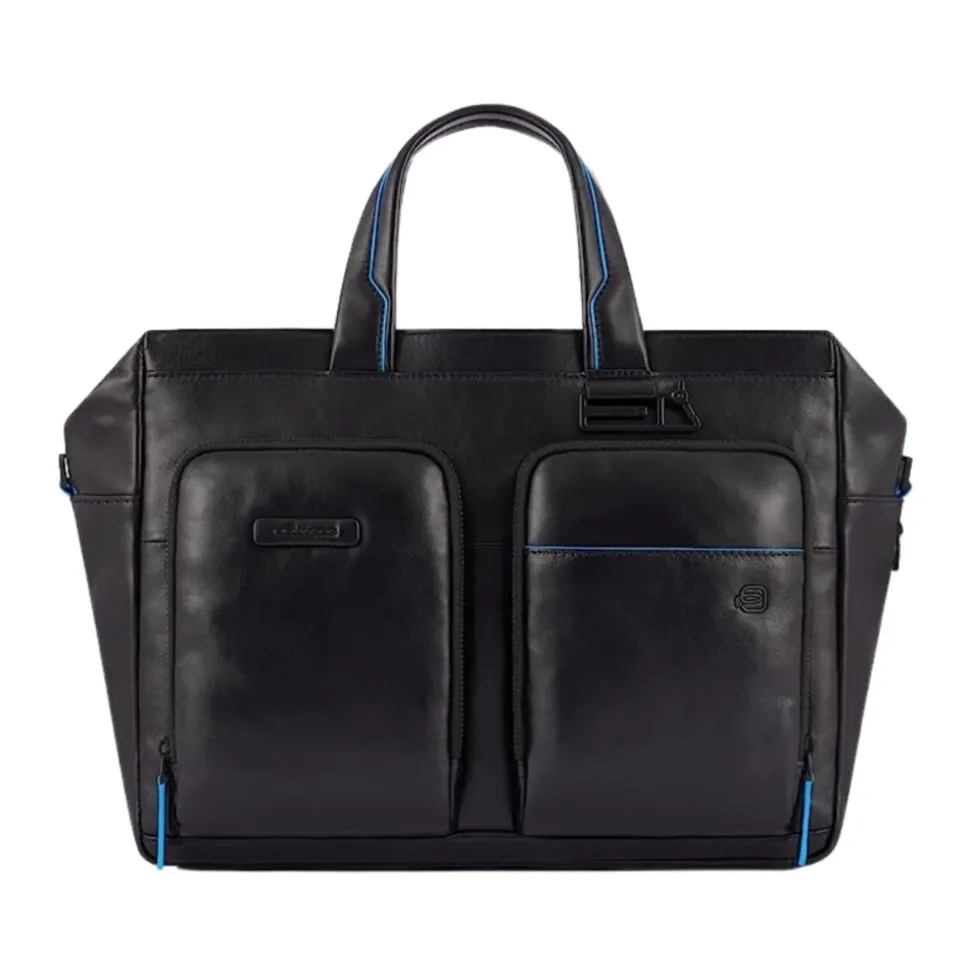 Elegante Portadocumenti in Pelle con Scomparto per Laptop