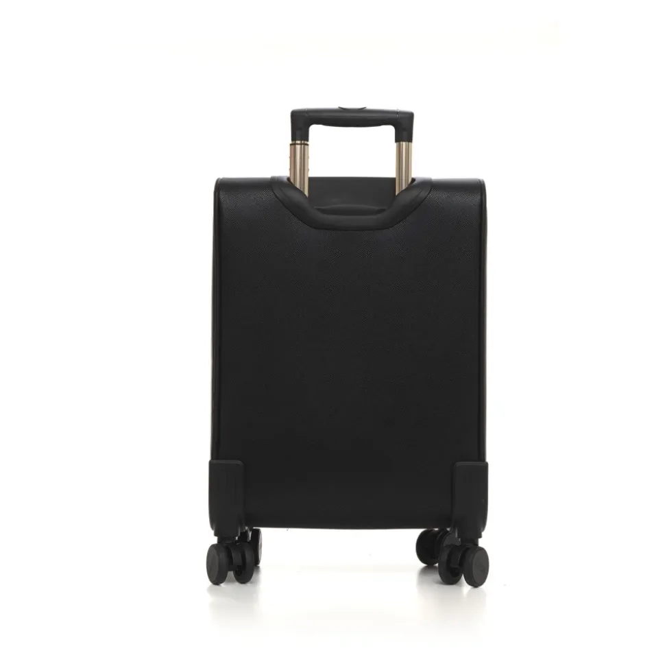 Elegante trolley a 4 ruote con tasche