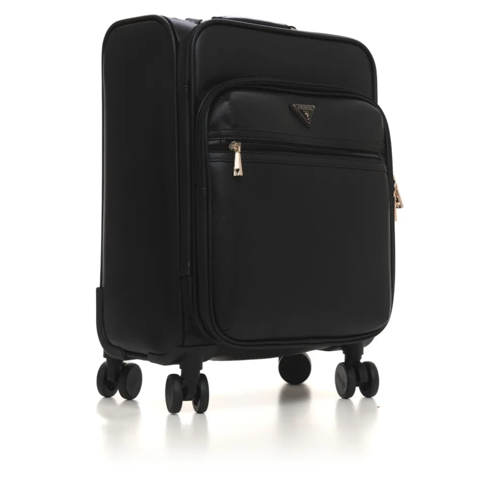 Elegante trolley a 4 ruote con tasche