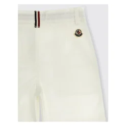Eleganti Shorts Bianchi con Tasche
