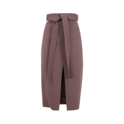 Elisabetta Franchi Skirts Brown