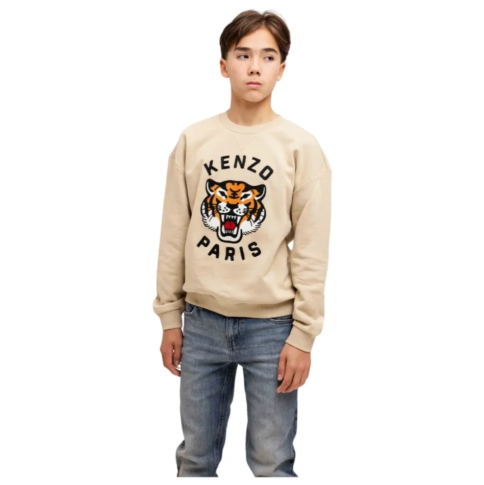 Embroidered Tiger Sweater