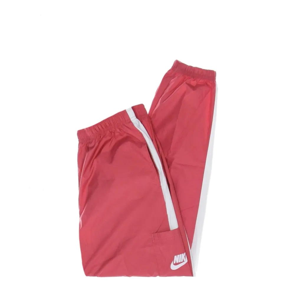 Essenziale Jogger Pantaloni Tuta Rosa/Bianco