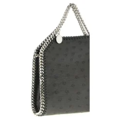 Falabella Ostrich Tiny Tote Bag