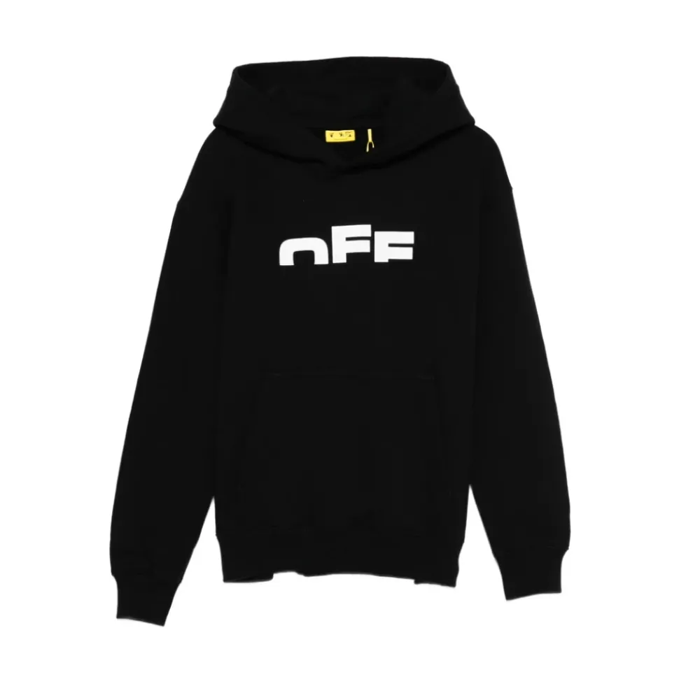 Felpa con Cappuccio Classica Nera