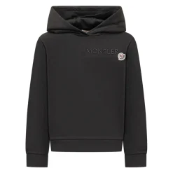 Felpa con cappuccio e logo ricamato