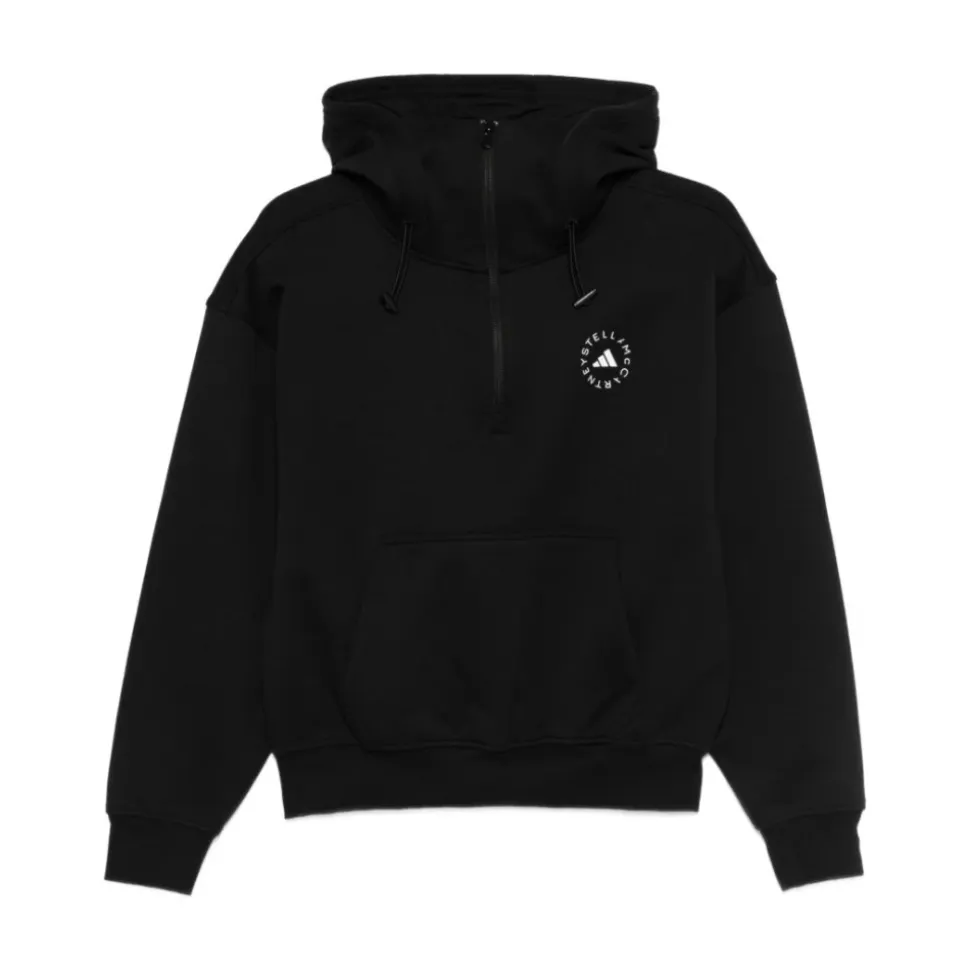 Felpa con cappuccio e zip