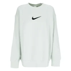 Felpa con collo a girocollo oversize