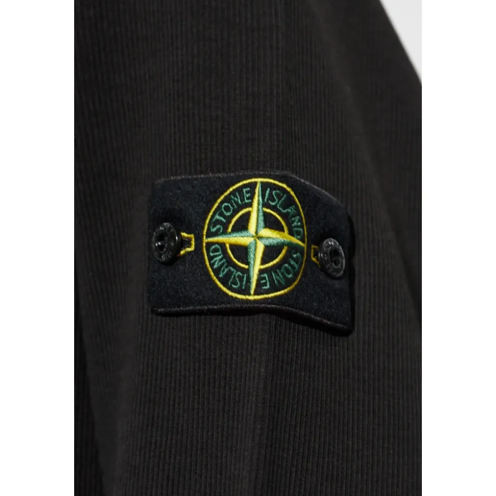 Felpa con patch logo