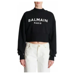 Felpa con stapa Balain Paris