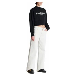 Felpa con stapa Balain Paris