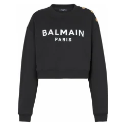 Felpa con stapa Balain Paris