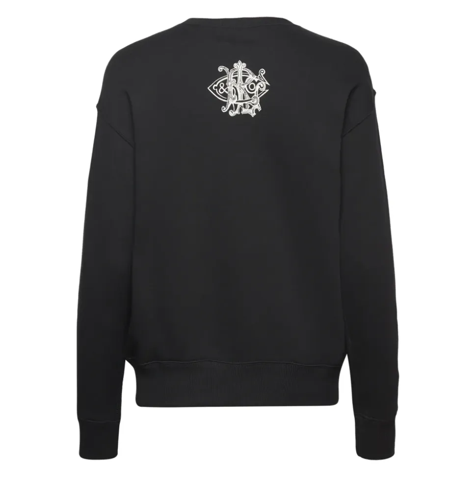 Felpa Cozy con Logo Signature Stampato